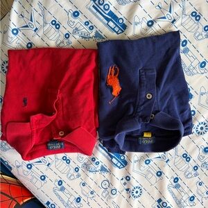 Polo by Ralph Lauren Kids Red and Navy Polos